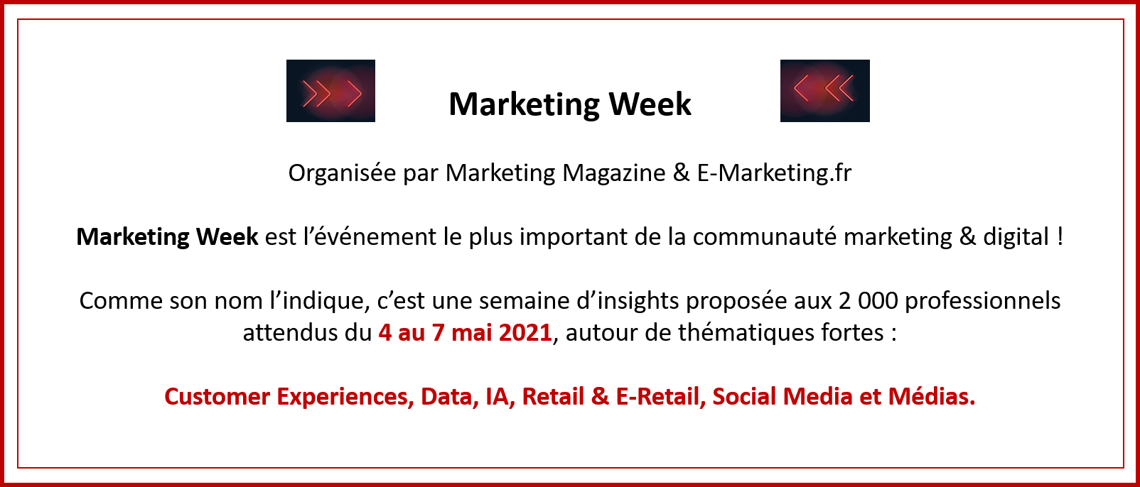 MARKETING WEEK 2021 CPA