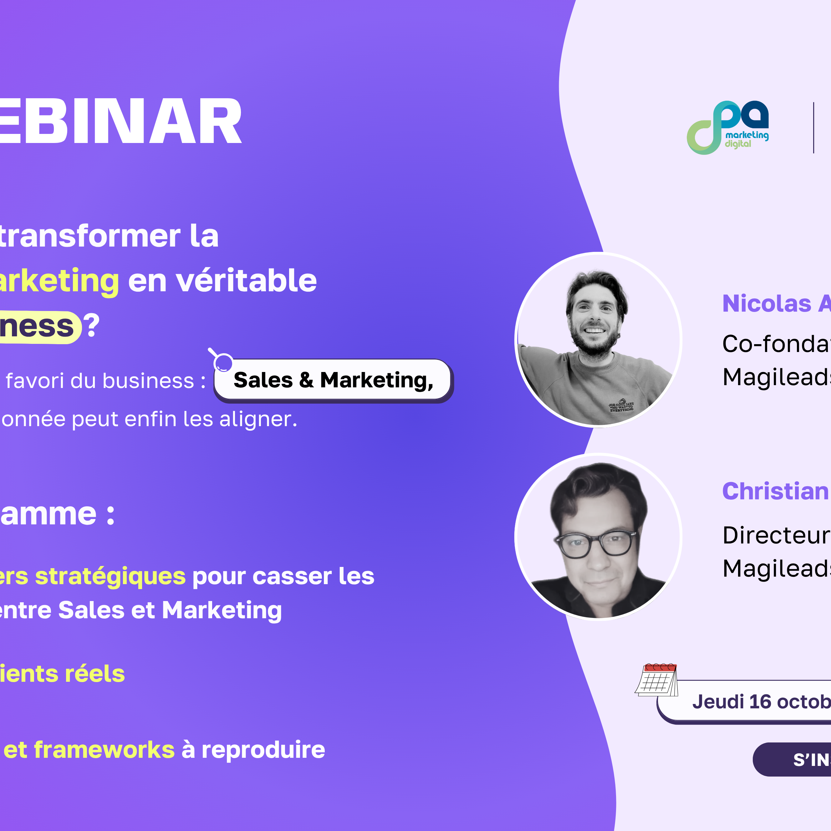CPA - Webinar - Magileads